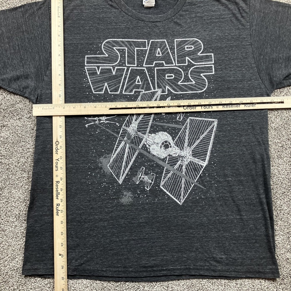 Vintage Star Wars Shirt Size Extra Large Graphic‎ TIE Fighter - Picture 4 of 8